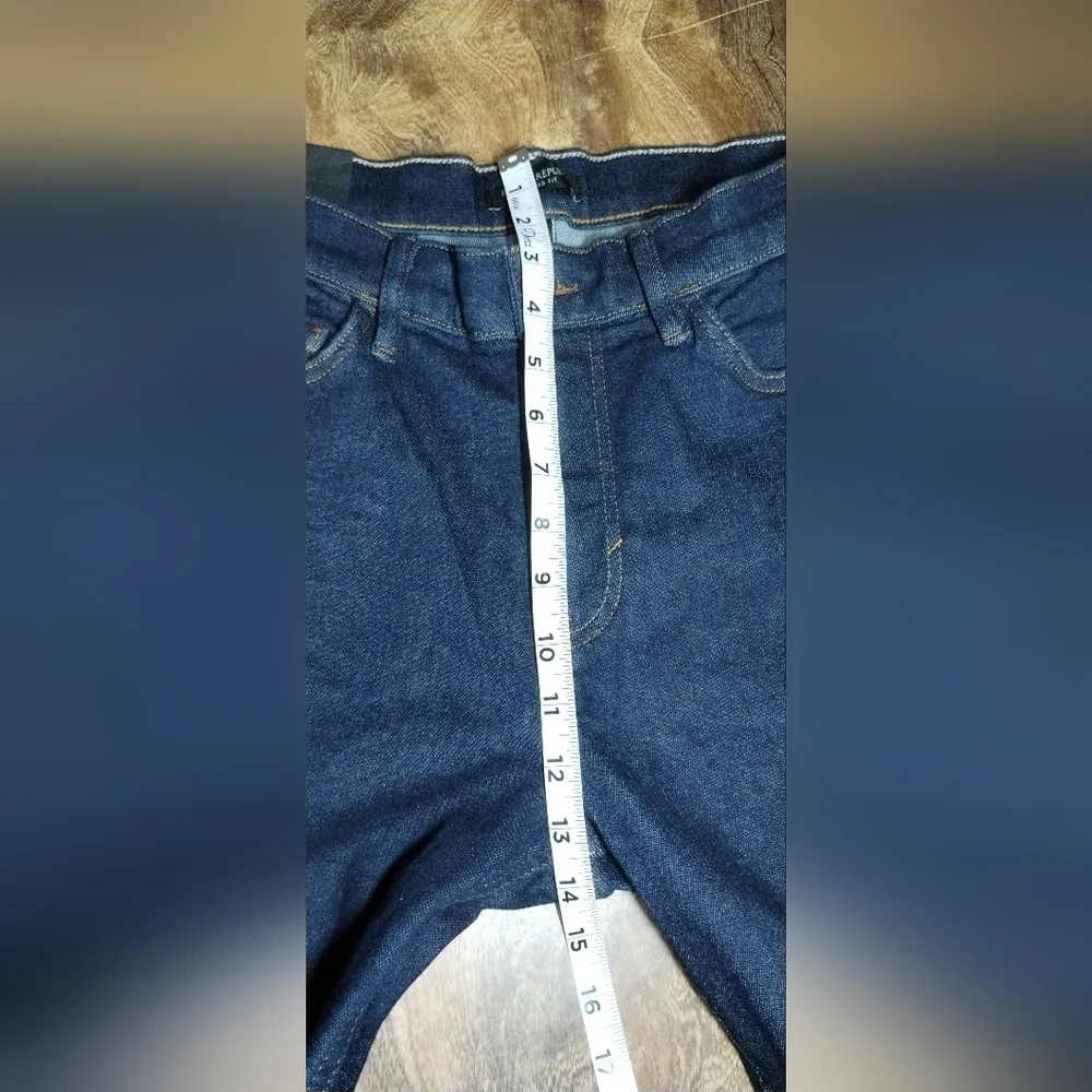 Banana Republic Dark Blue Tapered Fit Jeans
